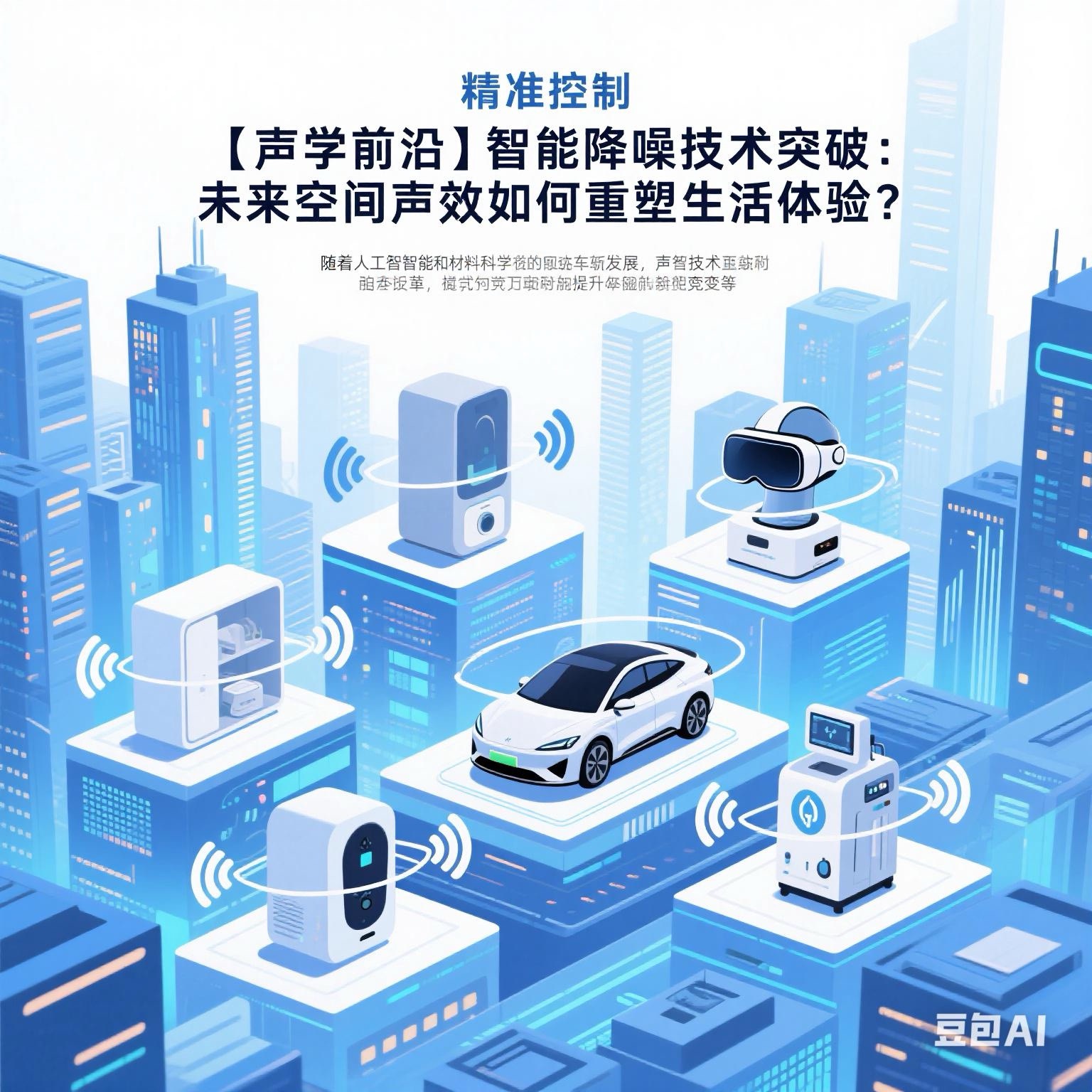 【聲學前沿】智能降噪技術突破：未來空間聲效如何重塑生活體驗？